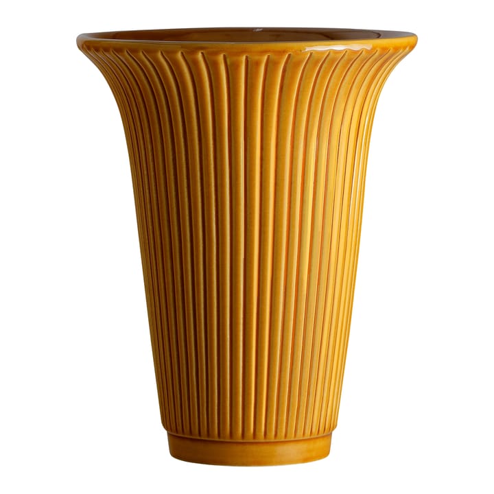 Daisy Vase glasiert Ø20cm, Gelb Bergs Potter