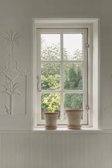 Fleur Übertopf mit Untersetzer 2-teilig - Rosa, Ø12 cm - Bergs Potter