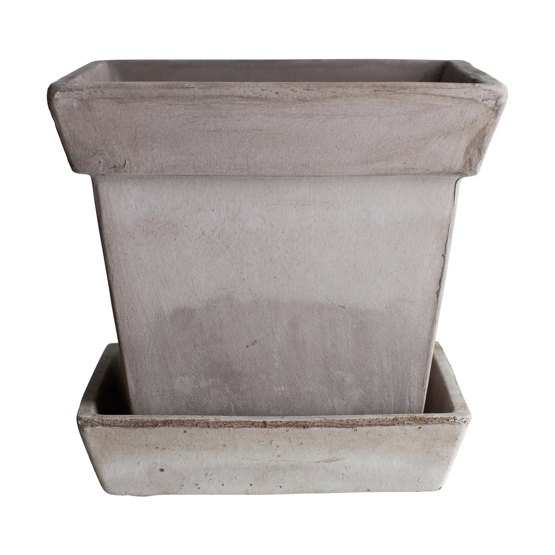 Gaia raw Blumentopf, Grey, 25x25 cm Bergs Potter