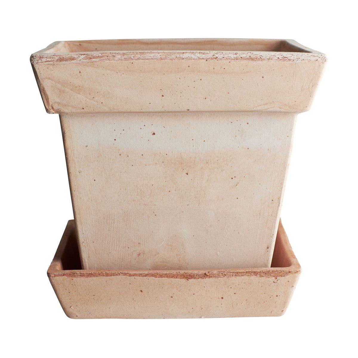 Bergs Potter Gaia raw Blumentopf Rosa, 25x25 cm