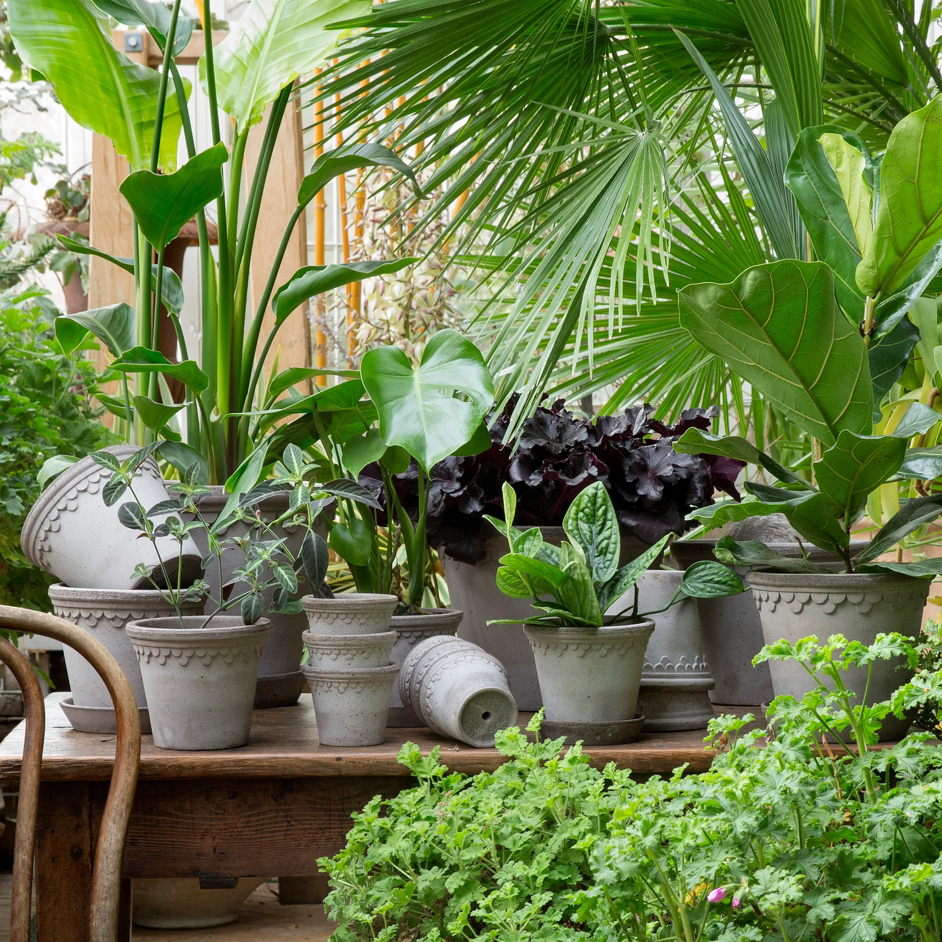 Københavner Blumentopf Ø25cm, Grau Bergs Potter