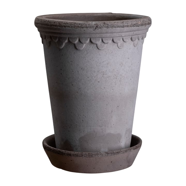 Københavner Blumentopf hoch Ø14 cm, Grau Bergs Potter
