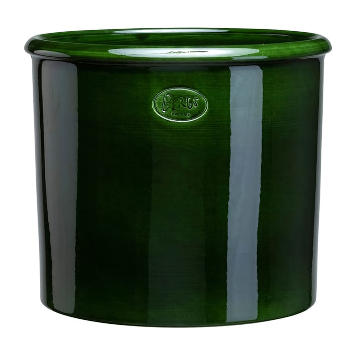 Modena Blumentopf glasiert Ø 30 cm - Green - Bergs Potter