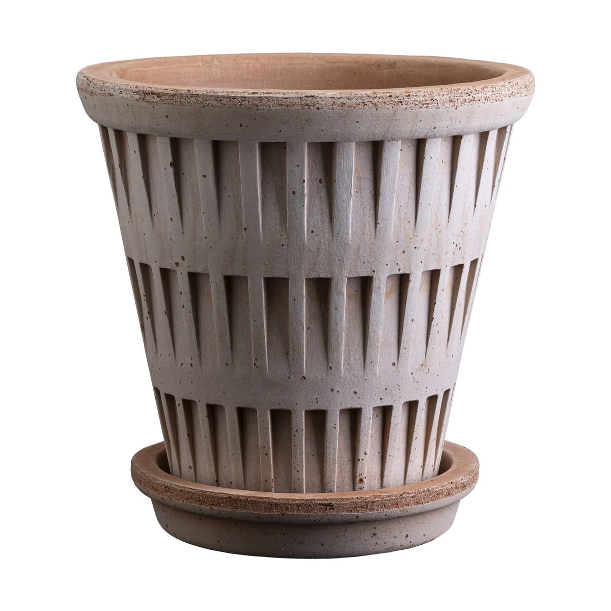 Bergs Potter Pantheon raw Blumentopf Rosa, Ø14 cm