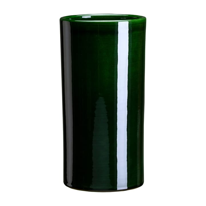 Romeo Vase glasiert Ø 12 cm - Green - Bergs Potter