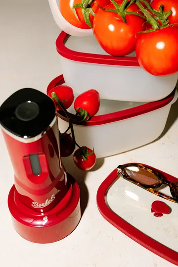 Berkel Icon Mini Vakuumpumpen-Set - Rot - Berkel