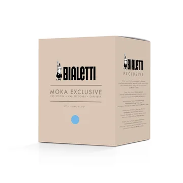 Bialetti exklusive Mokkakanne - Hellblau, 3-Tassen - Bialetti