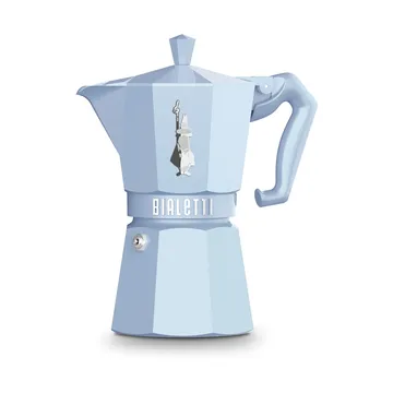 Bialetti exklusive Mokkakanne - Hellblau, 6 Tassen - Bialetti