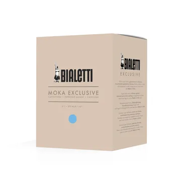 Bialetti exklusive Mokkakanne - Hellblau, 6 Tassen - Bialetti