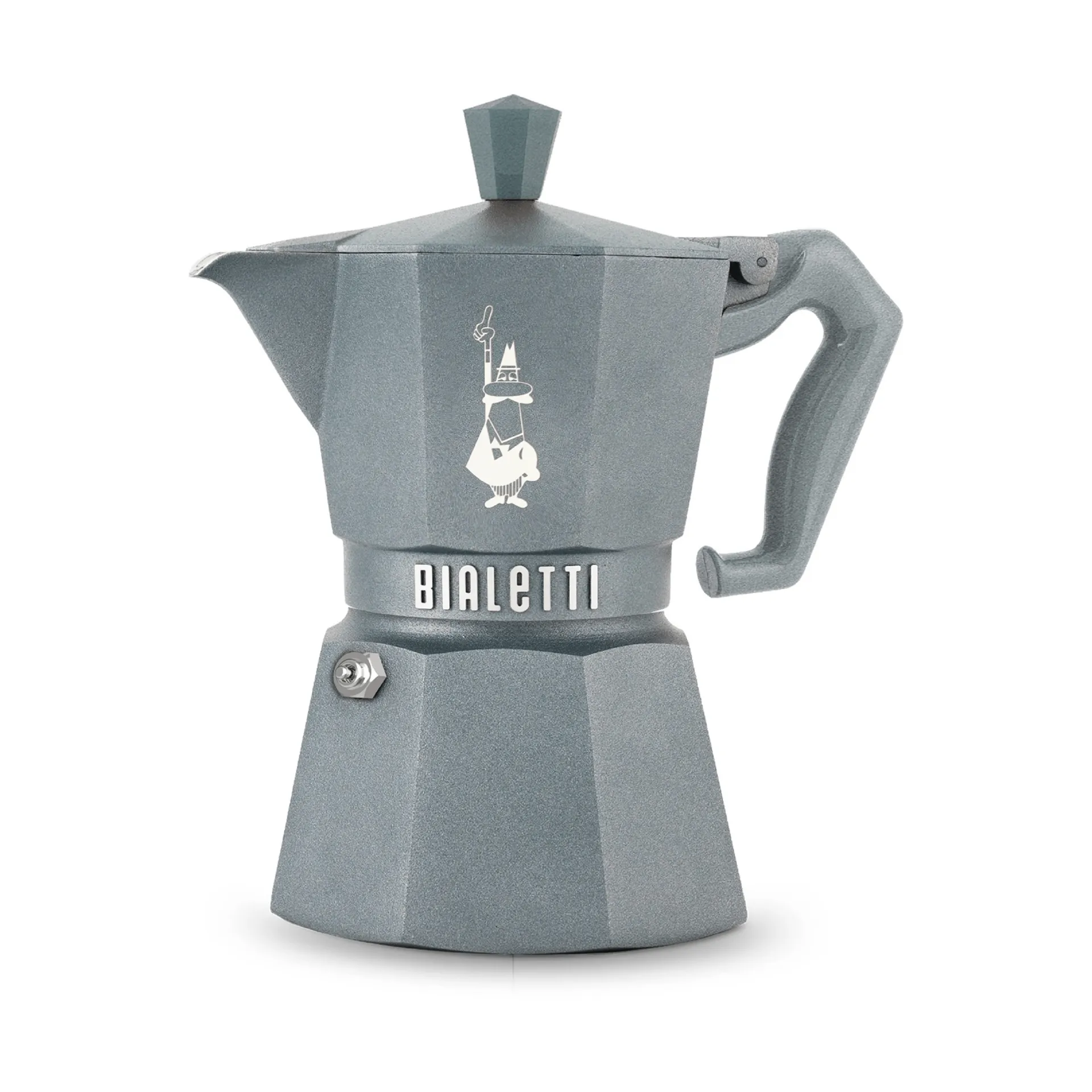 Bialetti exklusive Mokkakanne Induktion, Grau, 3-telig Bialetti