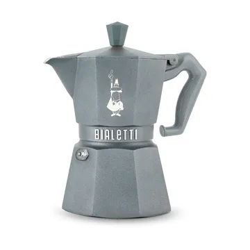Bialetti exklusive Mokkakanne Induktion - Grau, 3-telig - Bialetti
