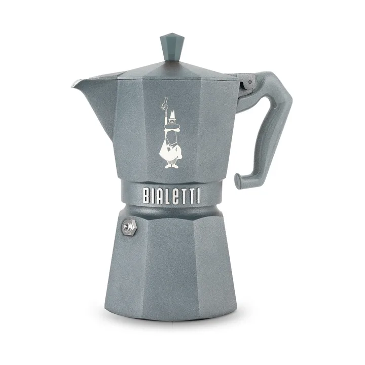 Bialetti exklusive Mokkakanne Induktion - Grau, 6-telig - Bialetti