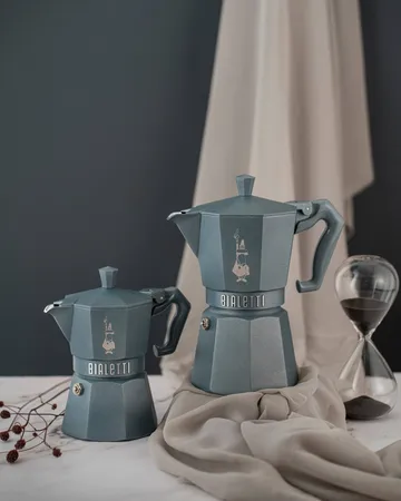 Bialetti exklusive Mokkakanne Induktion - Grau, 6-telig - Bialetti
