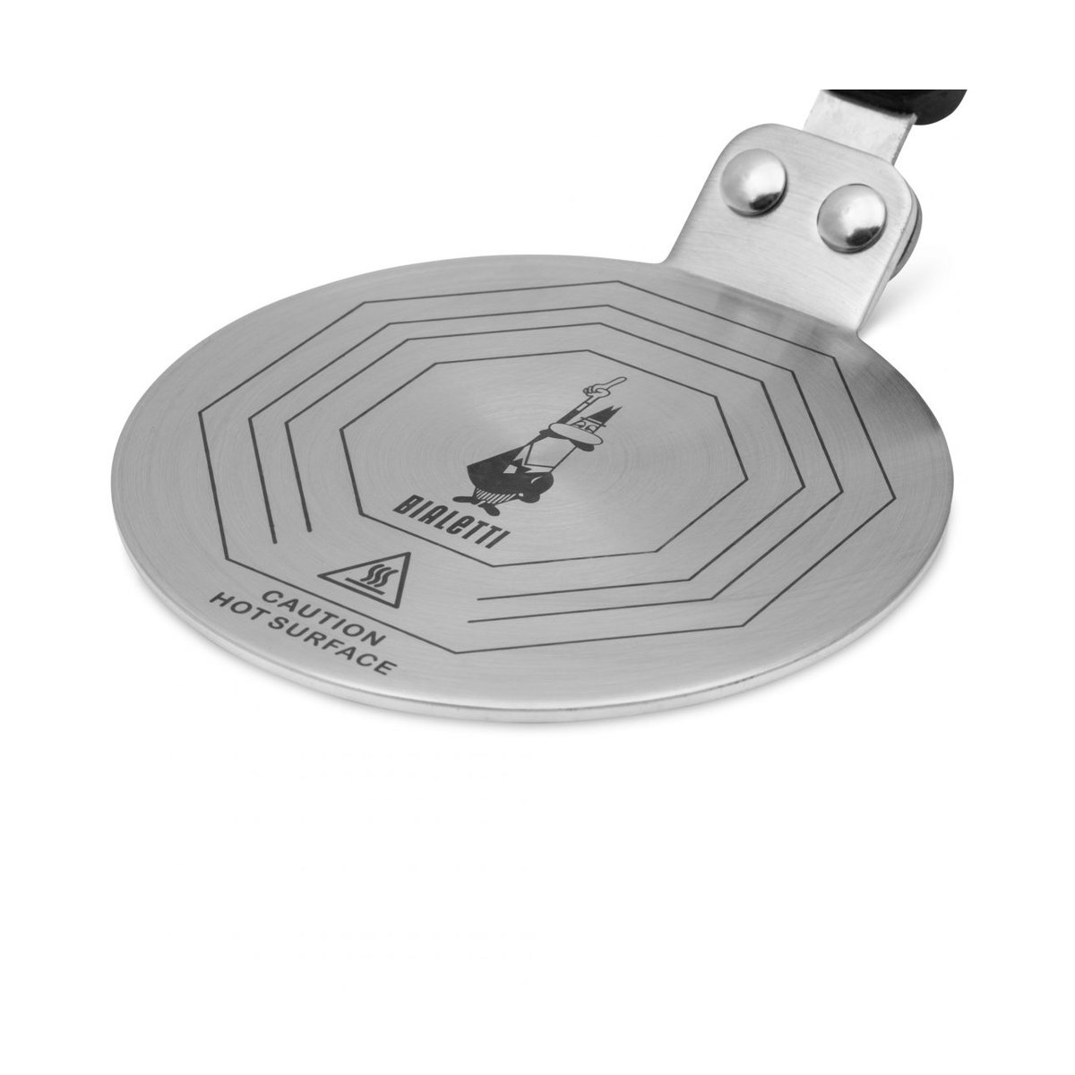 Bialetti Bialetti Induktion Ø13 cm Silber-Schwarz