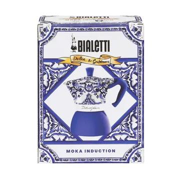 Bialetti x Dolce & Gabbana Mokkakanne Induktion - Mediterraneo, 6 Tassen - Bialetti