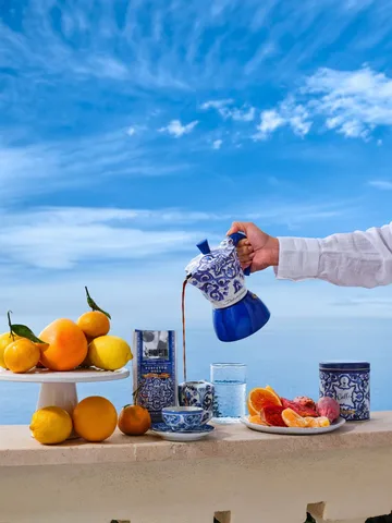 Bialetti x Dolce & Gabbana Mokkakanne Induktion - Mediterraneo, 6 Tassen - Bialetti