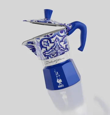 Bialetti x Dolce & Gabbana Mokkakanne - Mediterraneo, 3 Tassen - Bialetti