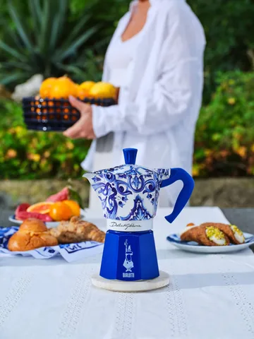 Bialetti x Dolce & Gabbana Mokkakanne - Mediterraneo, 6 Tassen - Bialetti