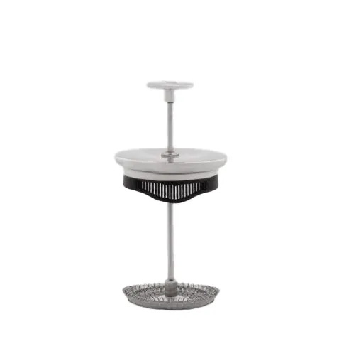 Preziosa Stempelkanne 8 Tassen, Silber-Schwarz Bialetti