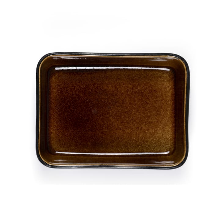 Bitz Auflaufform schwarz 19 x 14cm, Amber Bitz