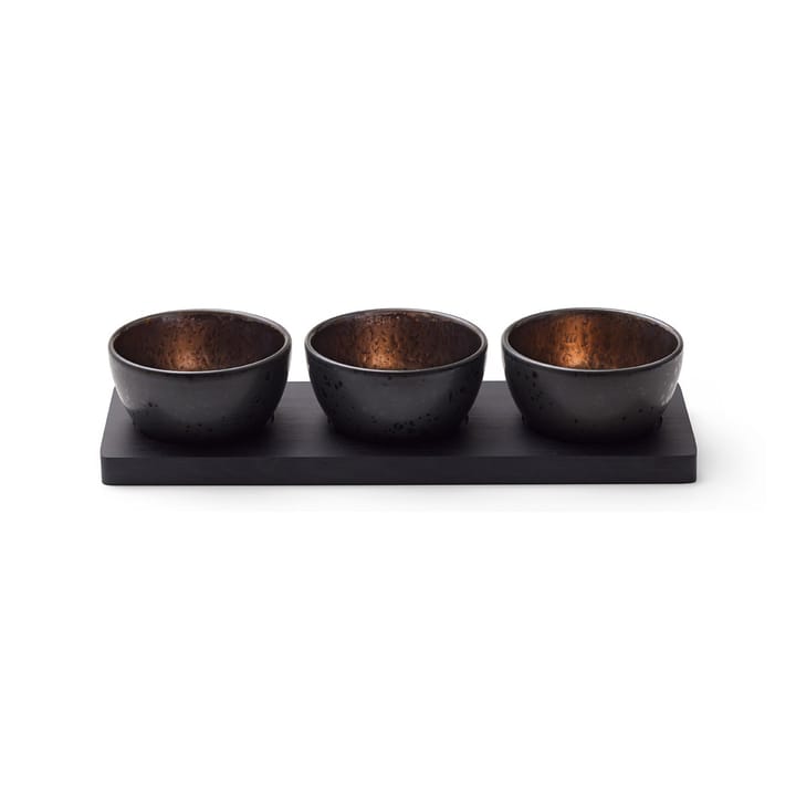 Bitz Cabaret 4 Teile - Schwarz-bronze - Bitz