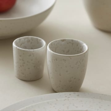 Bitz Eierbecher 5cm matt - Matt cremeweiß - Bitz