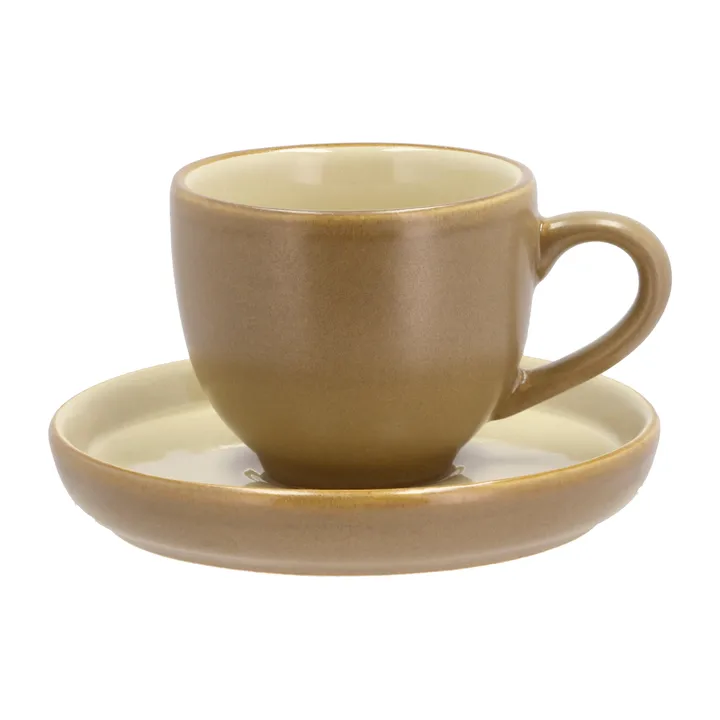 Bitz Espressotasse mit Untertasse 7 cl matt