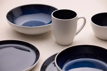 Bitz Pastaschale Gastro Ø20 cm - Weiß-Dunkelblau - Bitz