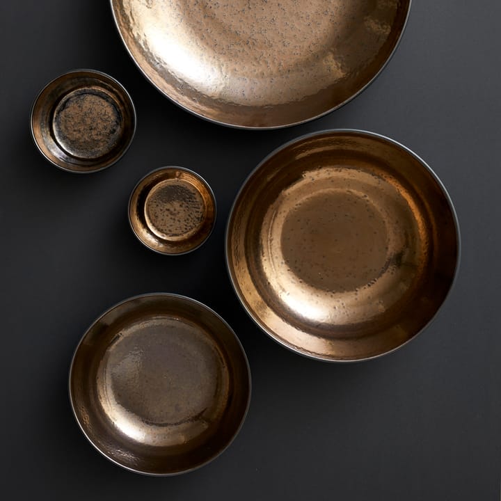 Bitz Salatschale 24cm, Schwarz-bronze Bitz