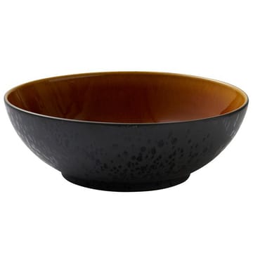 Bitz Salatschale Ø30 cm - Schwarz-amber - Bitz