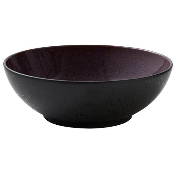 Bitz Salatschale Ø30 cm, Schwarz-lila Bitz