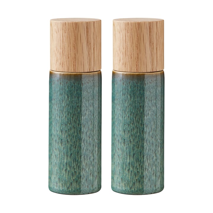 Bitz Salt - & Pfeffermühle 17 cm 2-teilig - Grün - Bitz