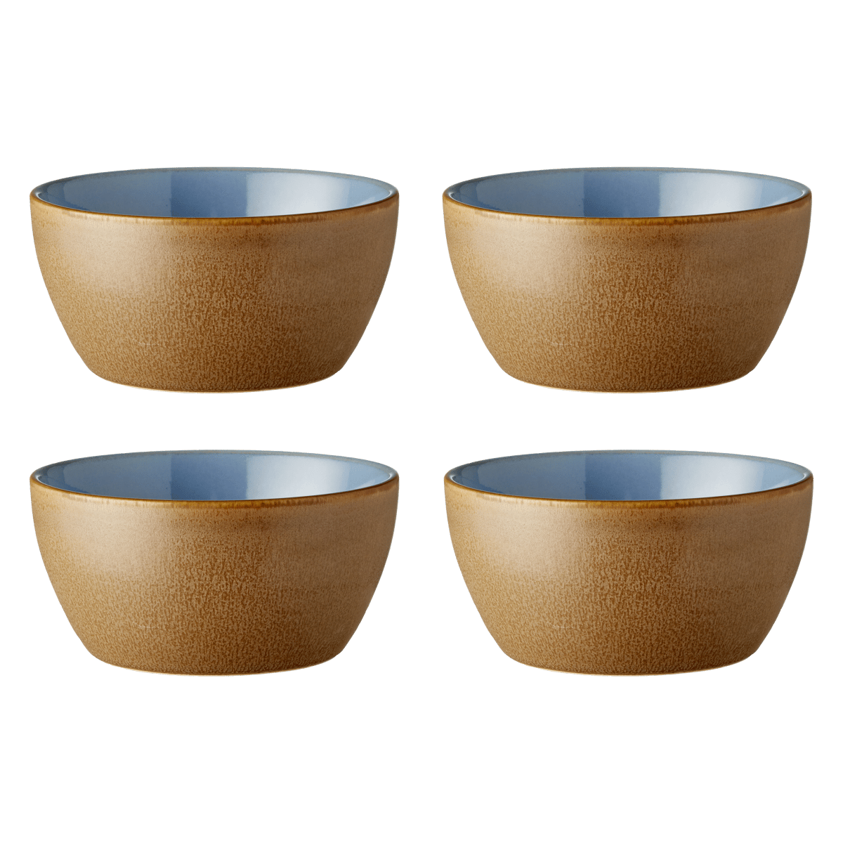 Bitz Bitz Schale 4er-Pack Ø12 cm Wood-ocean