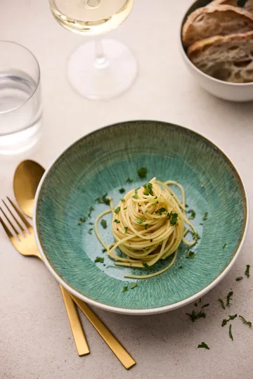 Bitz Schale Gastro Ø12 cm - Weiß-Grün - Bitz