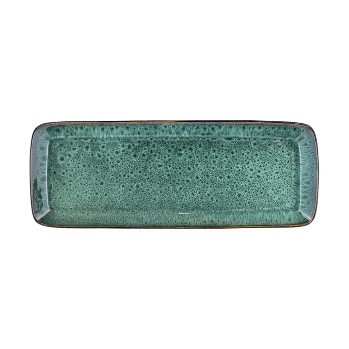 Bitz Servierteller 38x14 cm, Schwarz-grün Bitz
