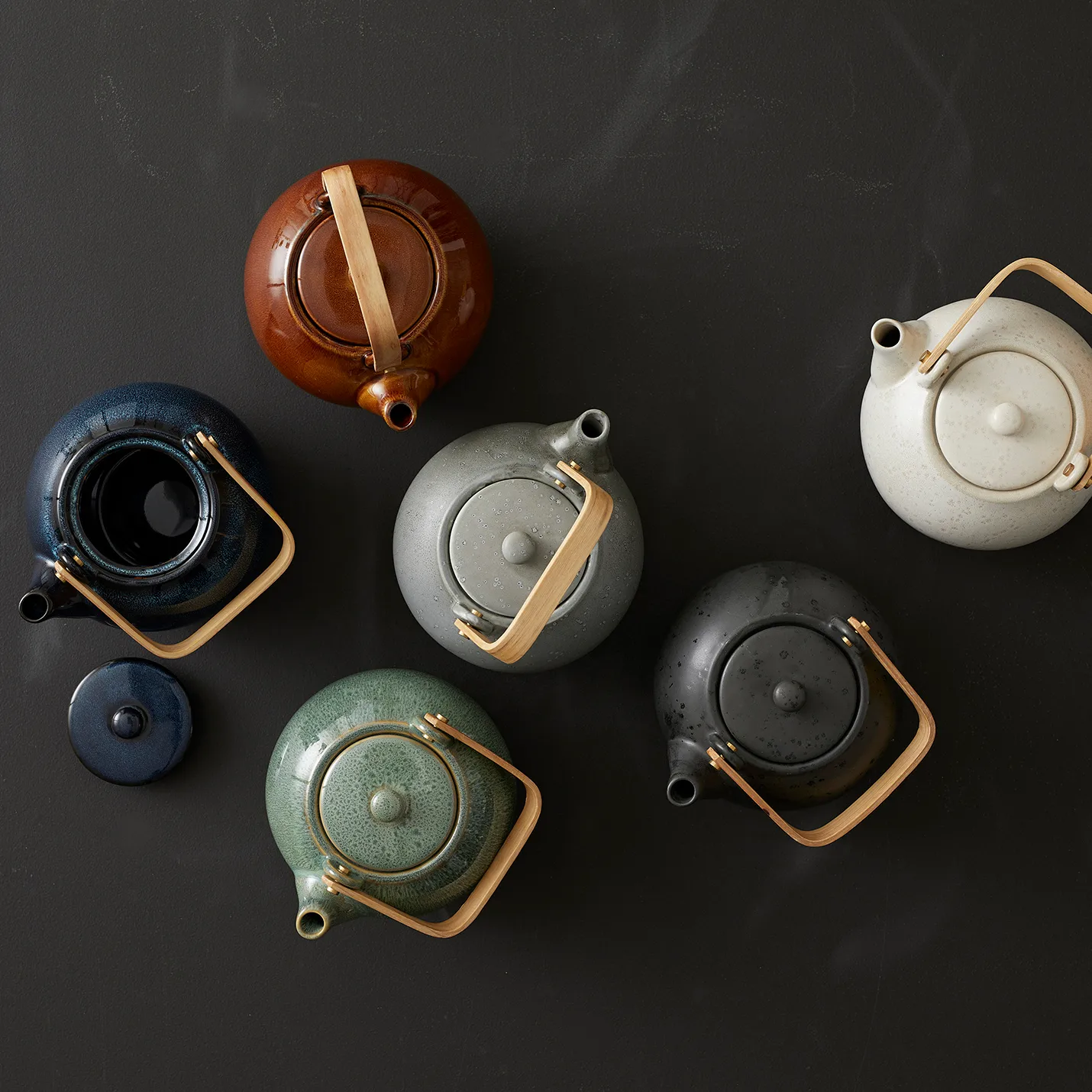 Bitz Teekanne 1,2 l, Blau Bitz