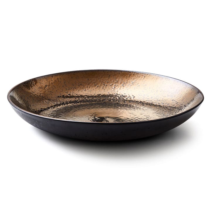 Bitz Teller Ø 40cm schwarz - Schwarz-bronze - Bitz