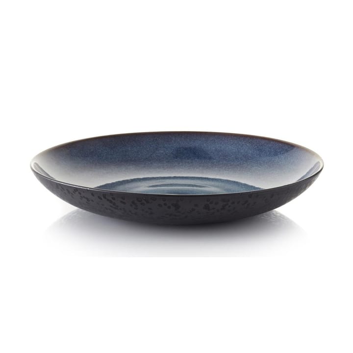 Bitz Teller Ø 40cm schwarz, Schwarz-dunkelblau Bitz
