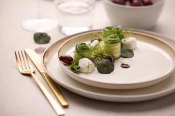 Bitz Teller gastro Ø 21cm - Vit-gäddvit - Bitz