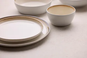 Bitz Teller gastro Ø 21cm - Weiß-cremeweiß - Bitz