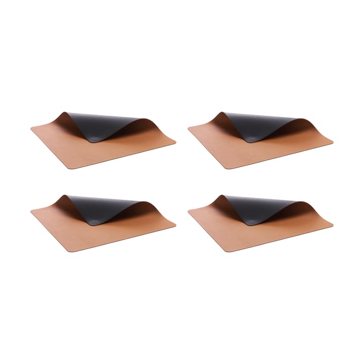 Bitz Tischset 33x46 cm 4er-Pack - Schwarz-braun - Bitz