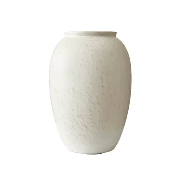 Bitz Vase 25cm - Matt cremeweiß - Bitz