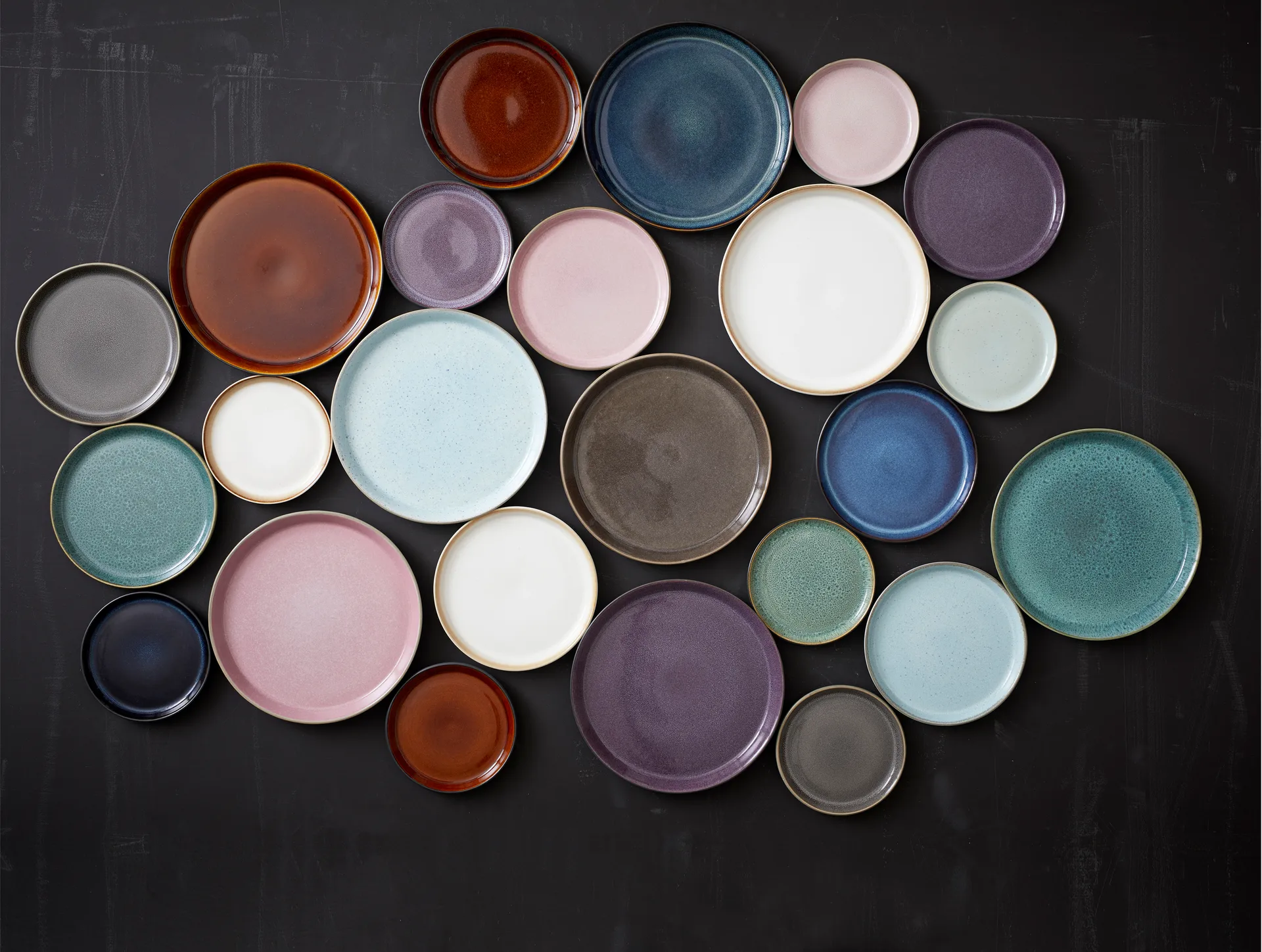 Gastro Teller Ø17 cm, Schwarz-dunkelblau Bitz