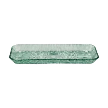 Kusintha Servierteller rechteckigt 14x38 cm - Green - Bitz