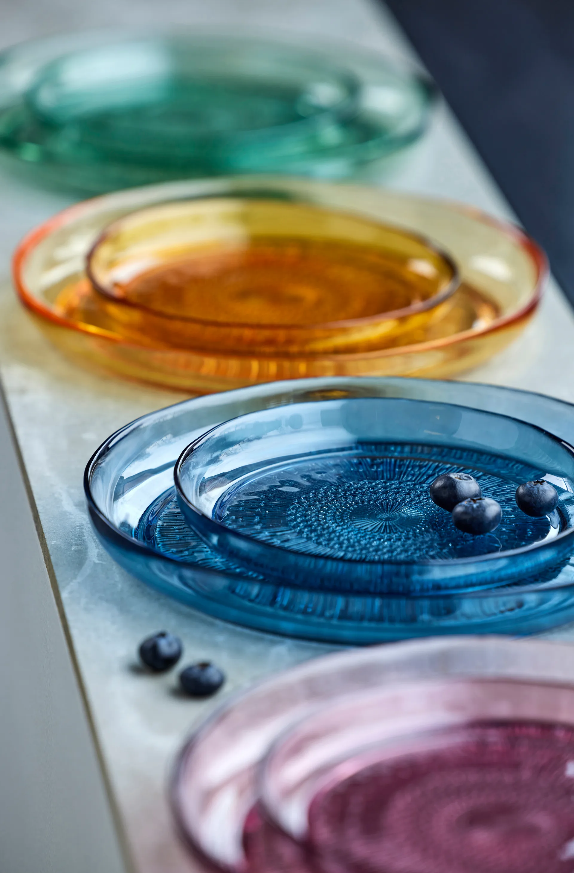 Kusintha Teller Ø25cm, Grün Bitz