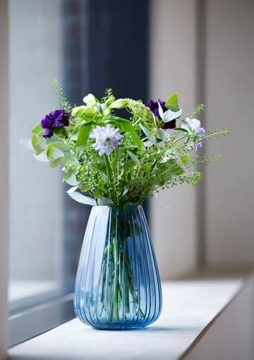 Kusintha Vase 22cm - Blau - Bitz
