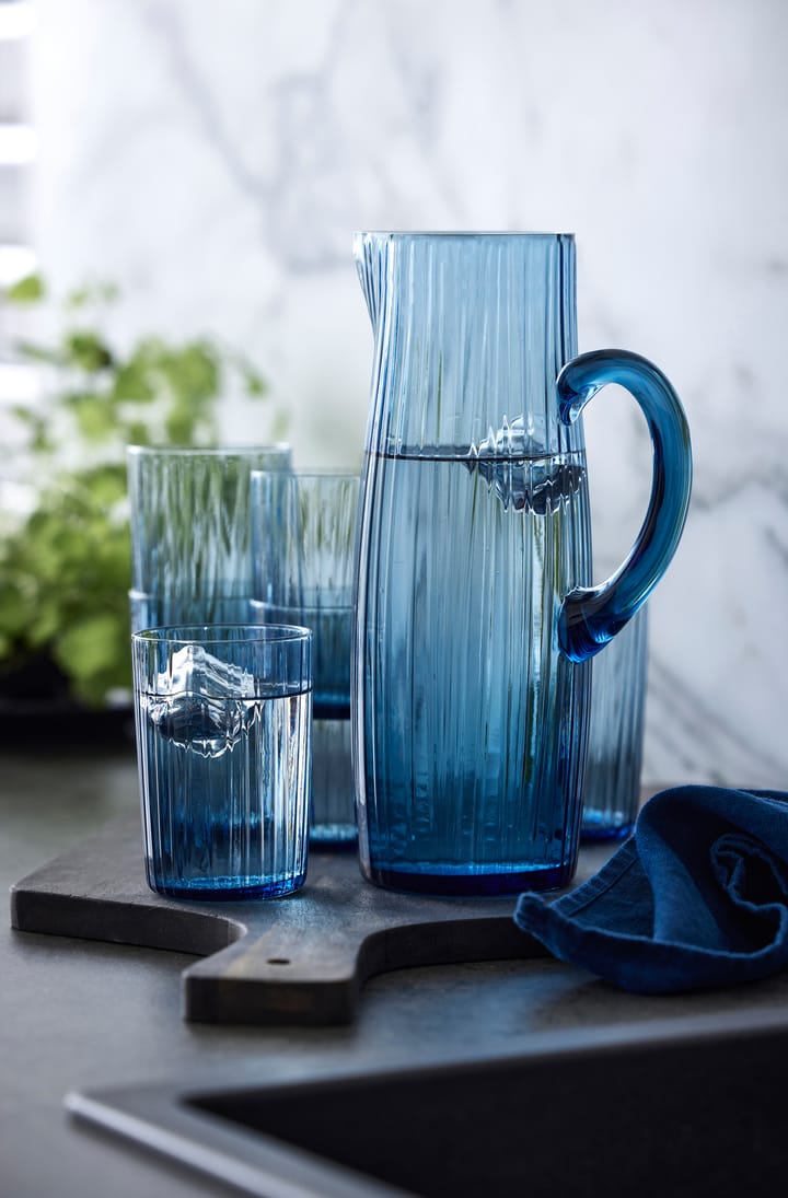 Kusintha Wasserglas 28cl 4er Pack - Blau - Bitz