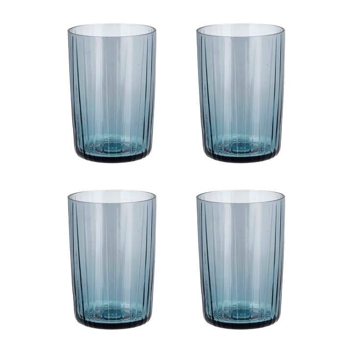 Kusintha Wasserglas 28cl 4er Pack - Blau - Bitz