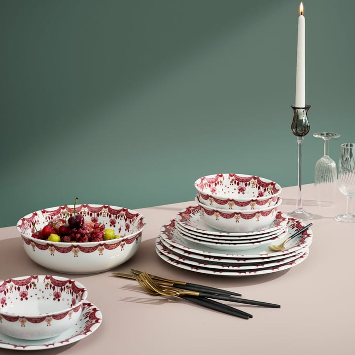 Björn Wiinblad Weihnachtsteller 28cm, Rot Bjørn Wiinblad