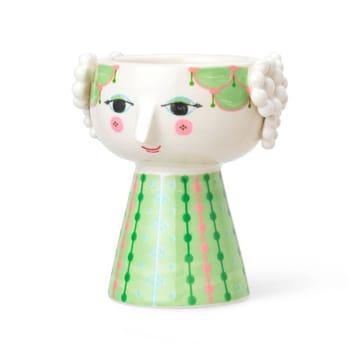 Eva Kerzenständer 9,5cm - Grün - Bjørn Wiinblad
